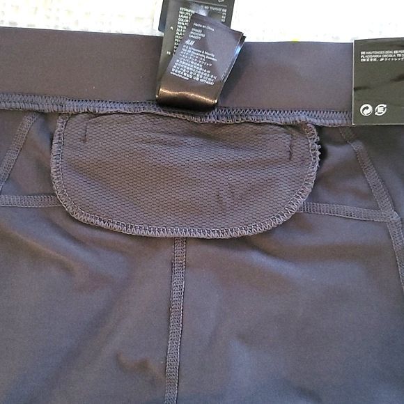 H&M Sport NWT Gray Skinny Leg Athletic Training Workout Exercise Pant sz Small - Picture 9 of 16